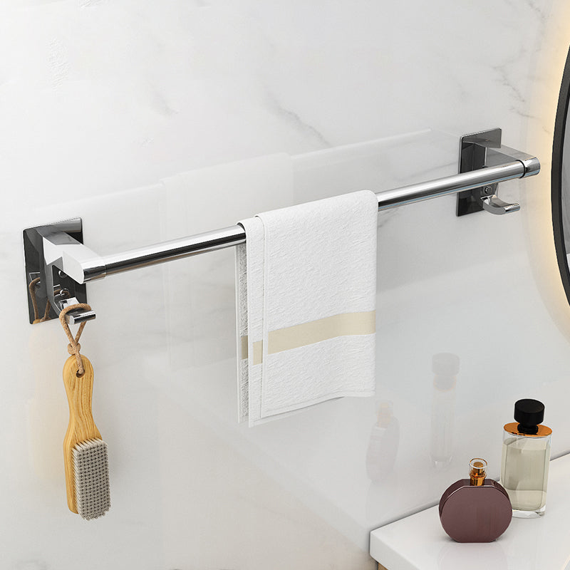 Polished Chrome Bathroom Accessory Set Modern Bath Shelf Anti-rust