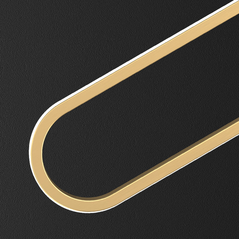 Modernism Metal Wall Mounted Sconce Gold Shade Wall Light for Foyer