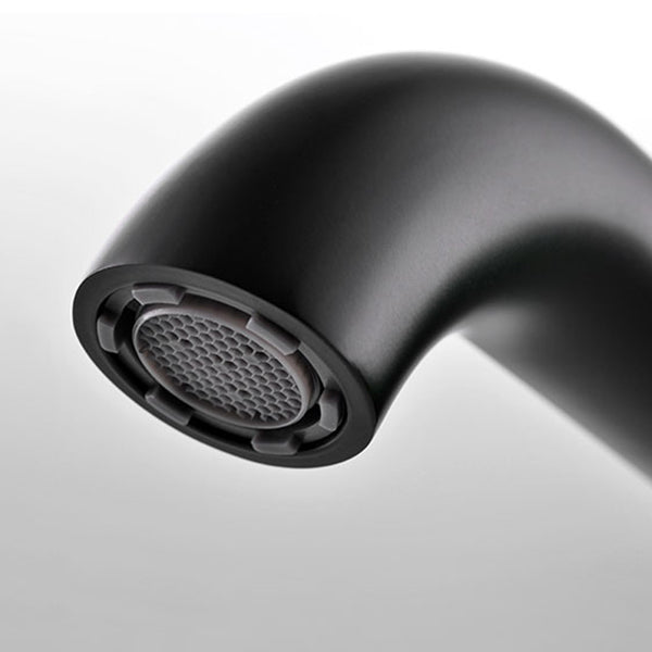 Contemporary Tub Filler Trim Wall Mounted Low Arc Bathroom Faucet