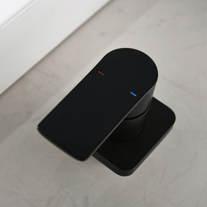 Waterfall Tub Faucet Trim Wall Mounted Low Arc Bath Faucet Trim