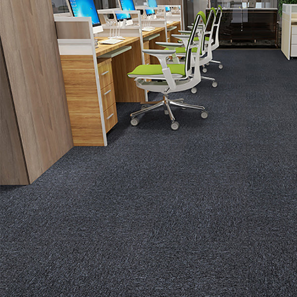 Modern Carpet Floor Tile Glue Down Level Loop Fire Resistant Carpet Tile