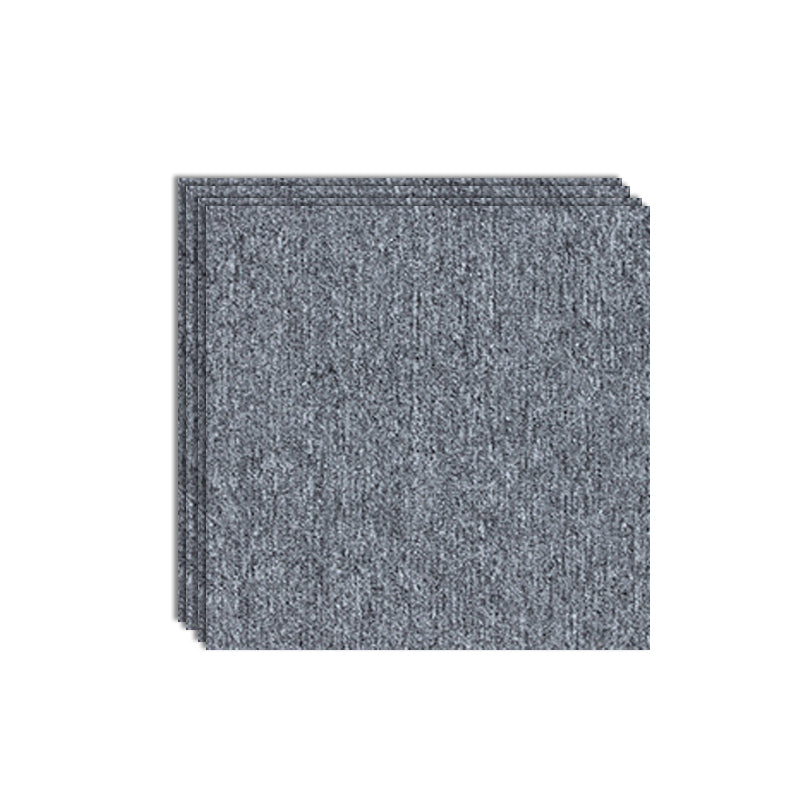 Modern Carpet Floor Tile Glue Down Level Loop Fire Resistant Carpet Tile