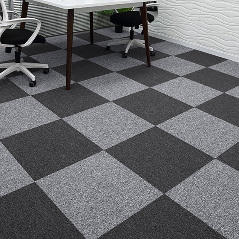 Modern Carpet Tiles Level Loop Glue Down Fire Resistant Carpet Floor Tile