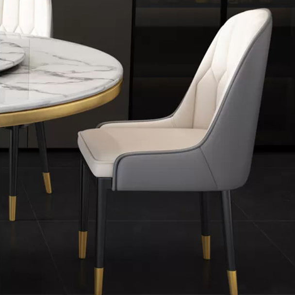Glam Marble Furniture 5/7/9/11 Standard Height Dining Room Furniture Set for Home