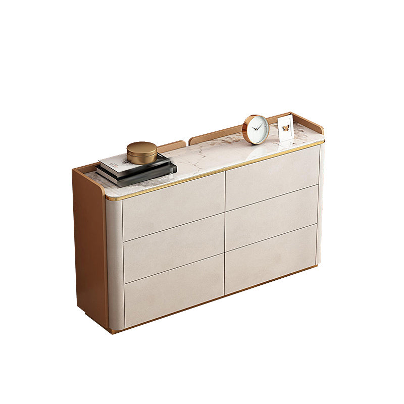 Stone Storage Chest Classic Glam 11.7 Inch Width Storage Chest Dresser