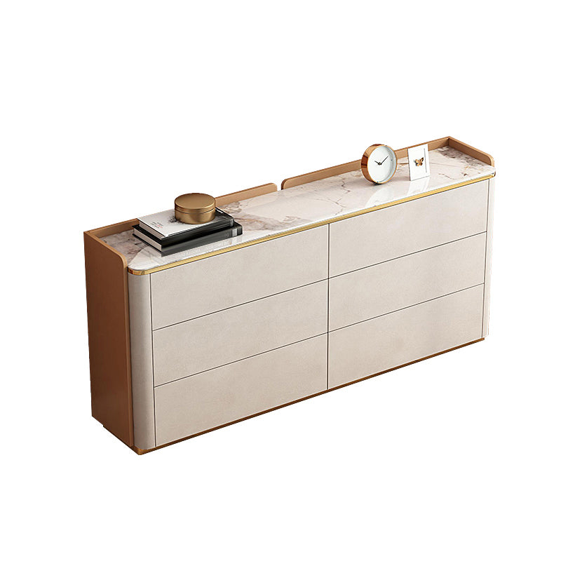 Stone Storage Chest Classic Glam 11.7 Inch Width Storage Chest Dresser