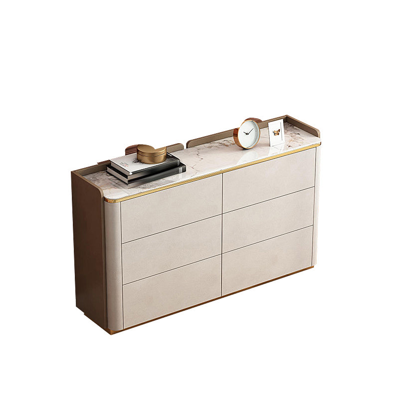 Stone Storage Chest Classic Glam 11.7 Inch Width Storage Chest Dresser