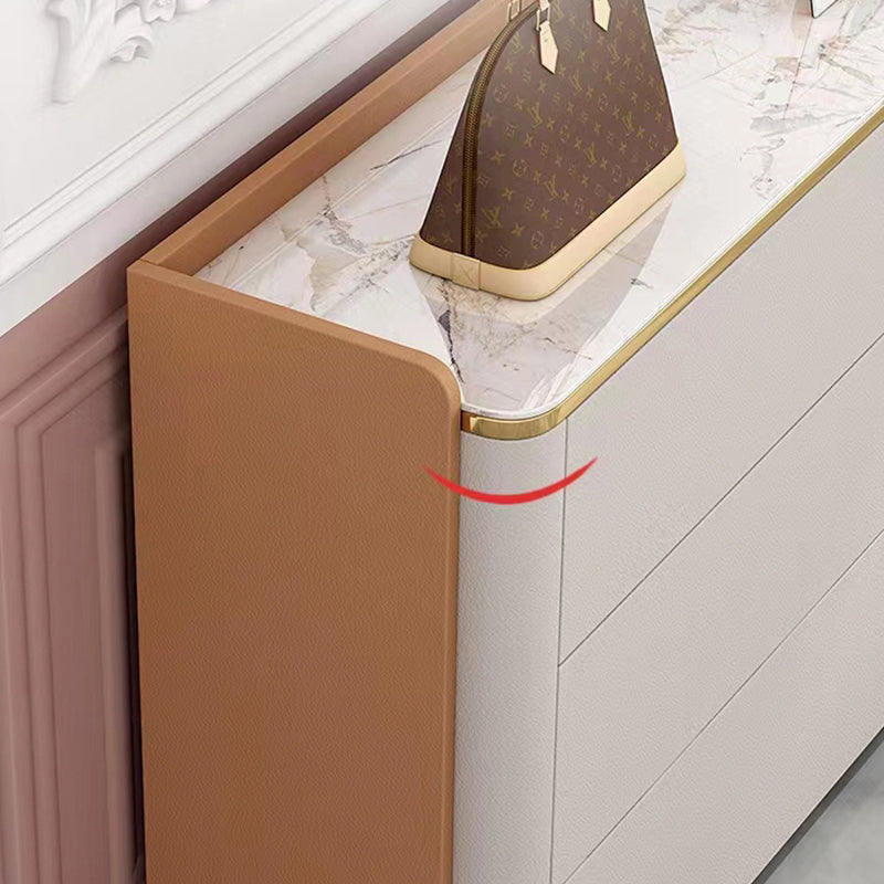 Stone Storage Chest Classic Glam 11.7 Inch Width Storage Chest Dresser