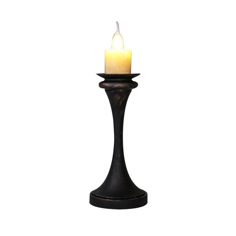 1 Light Desk Light Warehouse Style Candabra Marble Table Éclairage en laiton / bronze avec base de colonne en métal