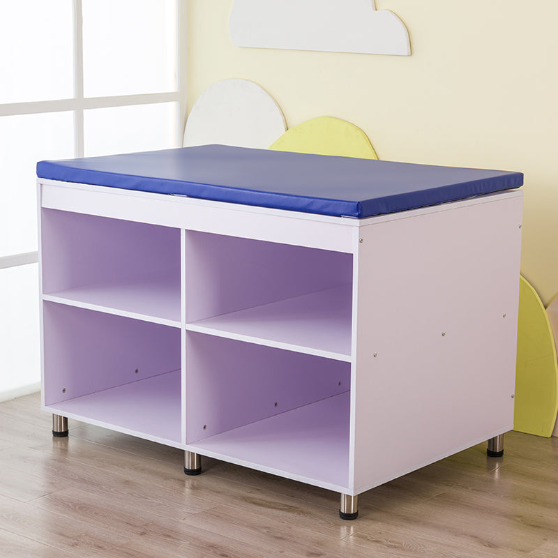 Modern Changing Table Dresser Flat Top Changing Table with Cabinet