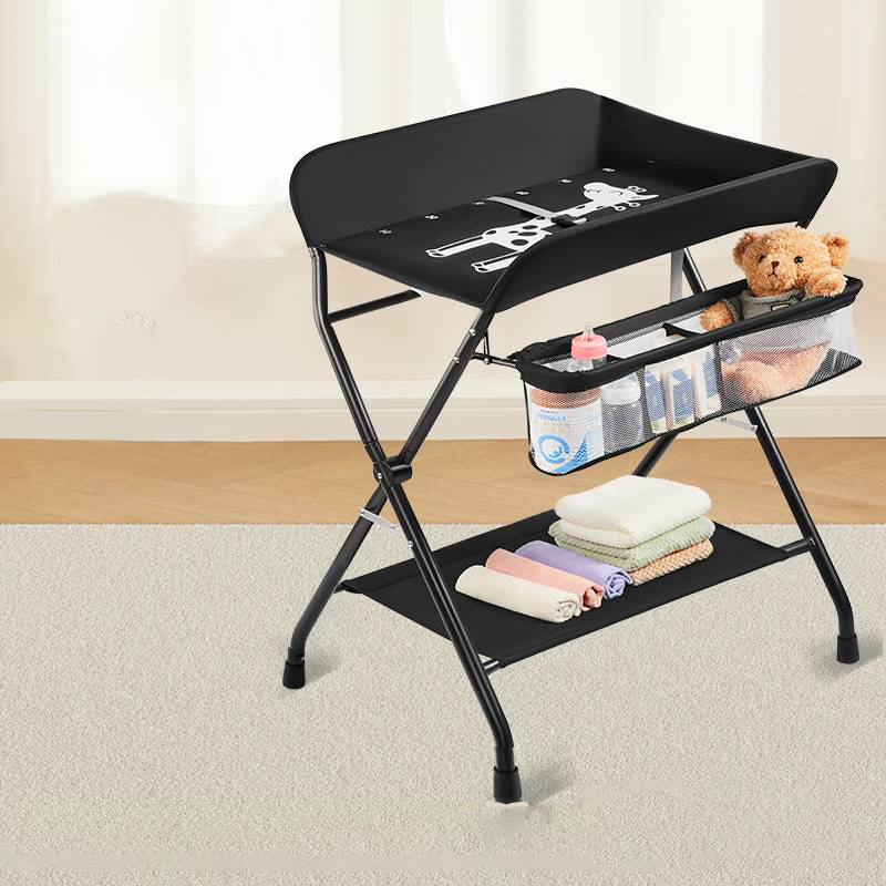 Modern Baby Changing Table Folding Changing Table with Storage