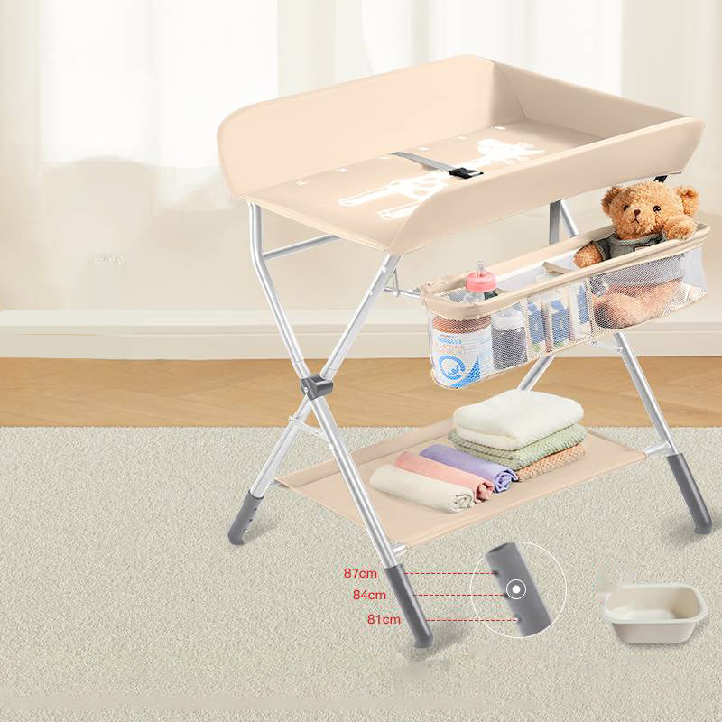 Modern Baby Changing Table Folding Changing Table with Storage