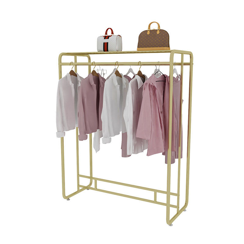 Simple Clothes Hanger Solid Color Metal Coat Rack for Living Room