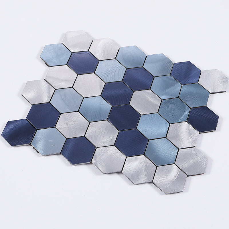 Kitchen Mosaic Tile Wallpaper Waterproof Peel and Stick Backsplash Tile