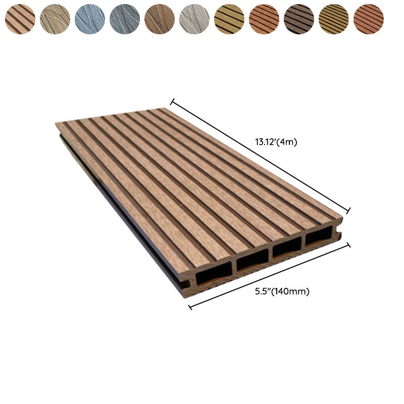 Polypropylene Patio Flooring Tiles Embossed  Nailed Tile Set