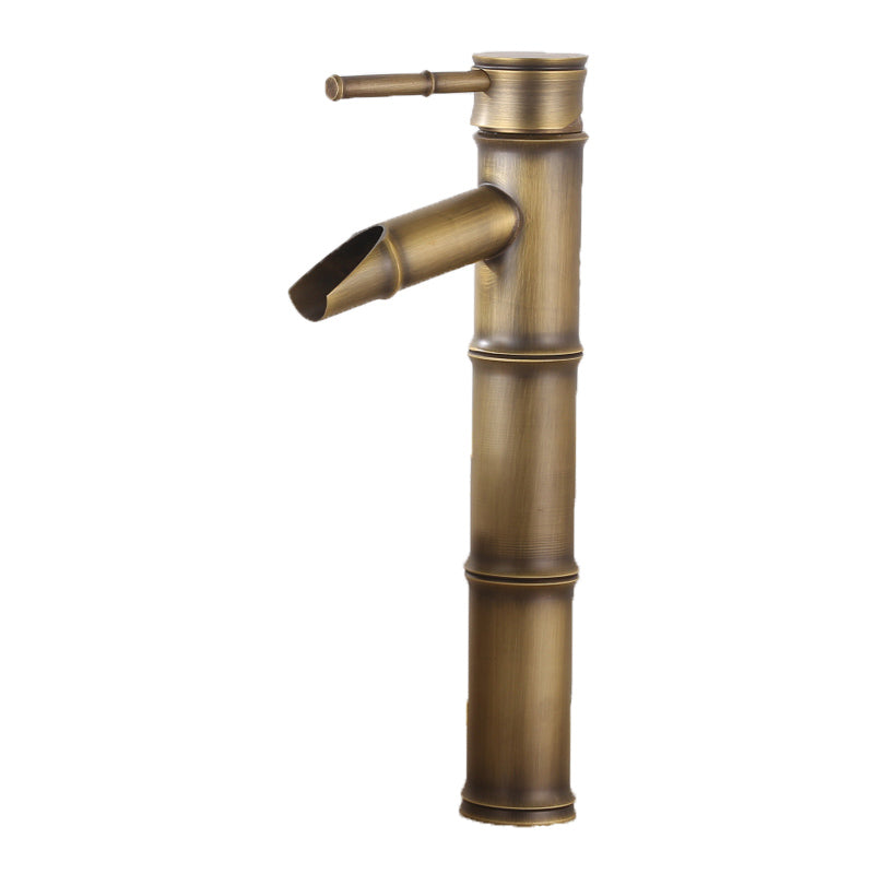Vintage Wide Spread Bathroom Faucet 1-Handle Lavatory Faucet