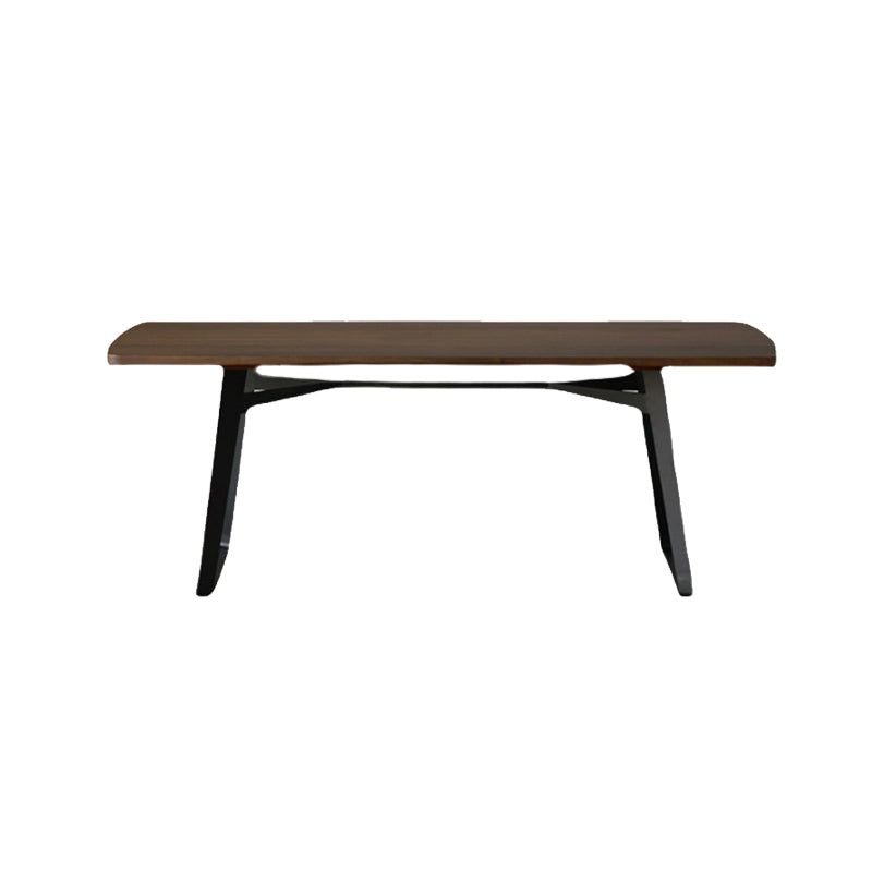 Contemporary Rectangle Dining Room Dinner Kitchen Table Solid Wood Dining Table