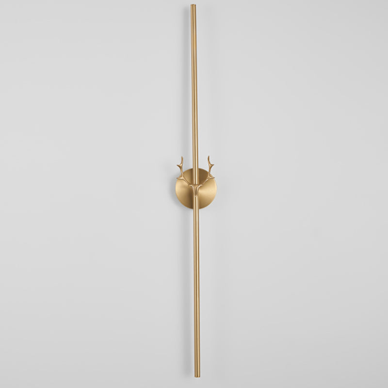 Modern Metal Shade Wall Lighting Fixtures Gold Shade Wall Lamp for Bedroom