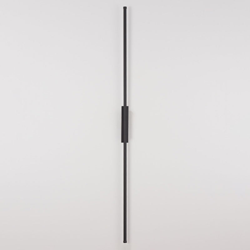 Black Shade Wall Lamp Modern Metal Shade Wall Lighting Fixtures for Living Room