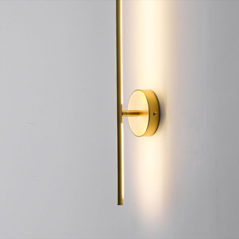 Modern Metal Shade Wall Lighting Fixtures Black/gold Shade Wall Lamp for Bedroom