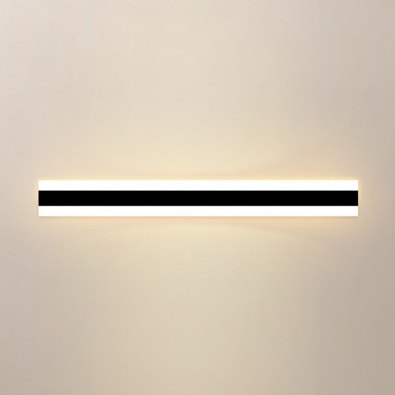 Modern Black Vanity Lighting LED Metal Bath Light for Bathroom