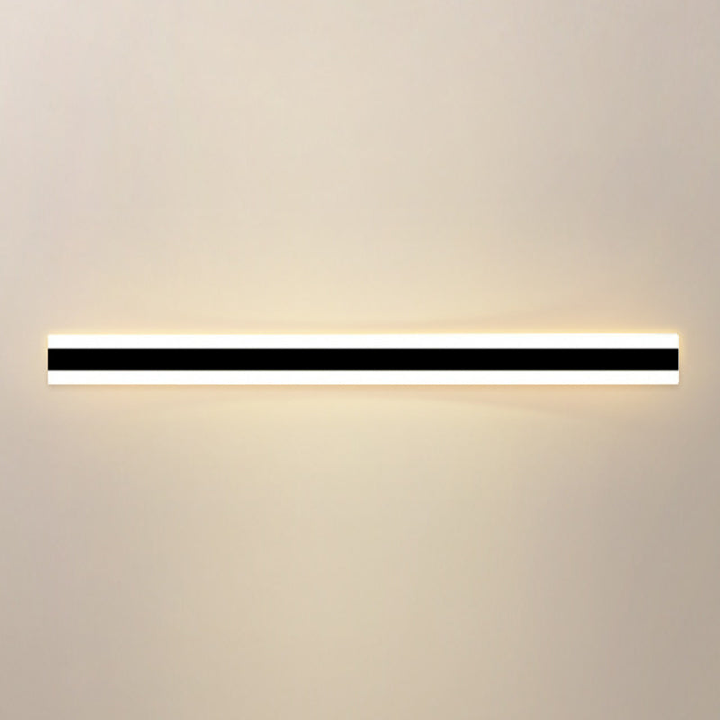 Modern Black Vanity Lighting LED Metal Bath Light for Bathroom