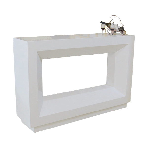 Contemporary Rectangle Counter Table Indoor Bar Dining Table