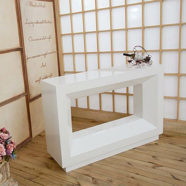 Contemporary Rectangle Counter Table Indoor Bar Dining Table