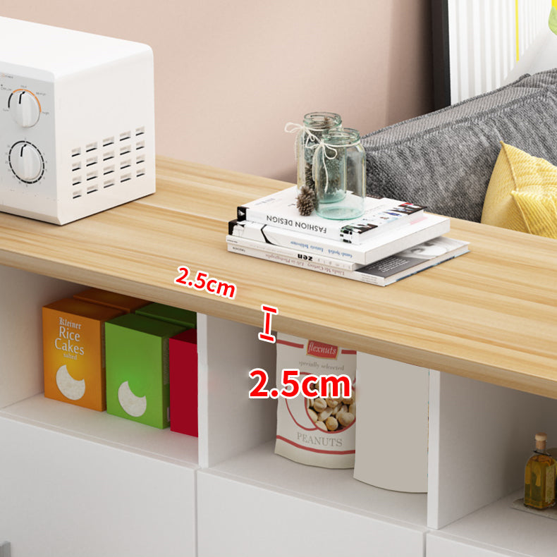 Contemporary Bar Dining Table Rectangle Wooden Counter Table