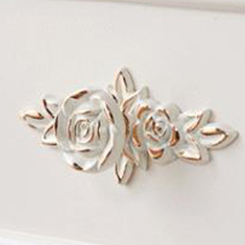 Traditional Wooden Storage Chest Home Vertical Chest in White with Drawers