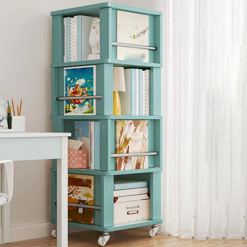 Engineered Wood Standard Bookcase Closed Back Scandinavian Bookshelf