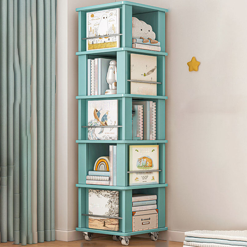 Engineered Wood Standard Bookcase Closed Back Scandinavian Bookshelf