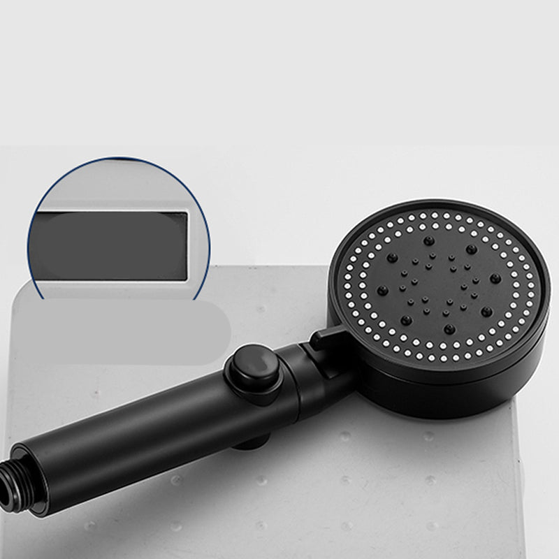 Metal Shower Head Combo Modern Adjustable Spray Pattern Handheld Shower Head