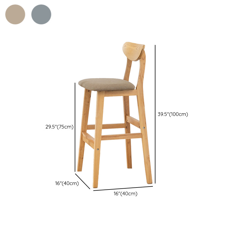 Modern Round Wood Counter Table 1/3 Pieces Bar Table Set for Cafe