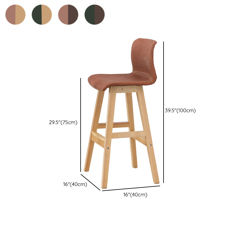 Modern Round Wood Counter Table 1/3 Pieces Bar Table Set for Cafe