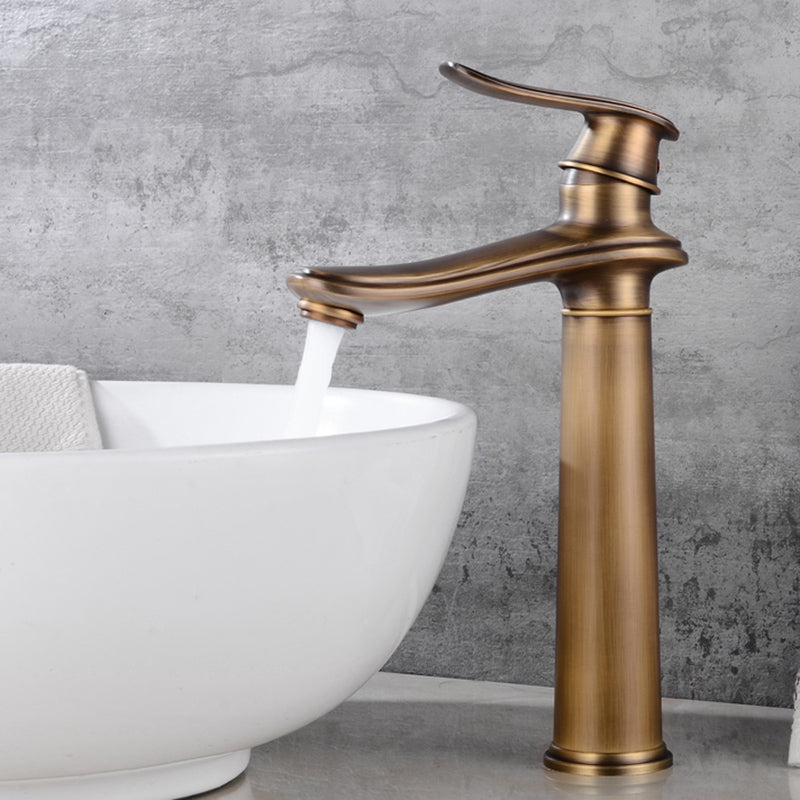 Country Wide Spread Bathroom Faucet Vintage Lever Lavatory Faucet