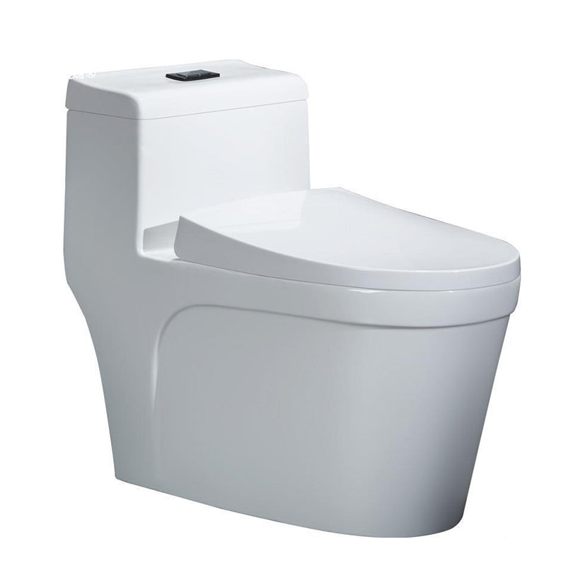 Modern 1 Piece Flush Toilet Seat Included Urine Toilet for Bathroom