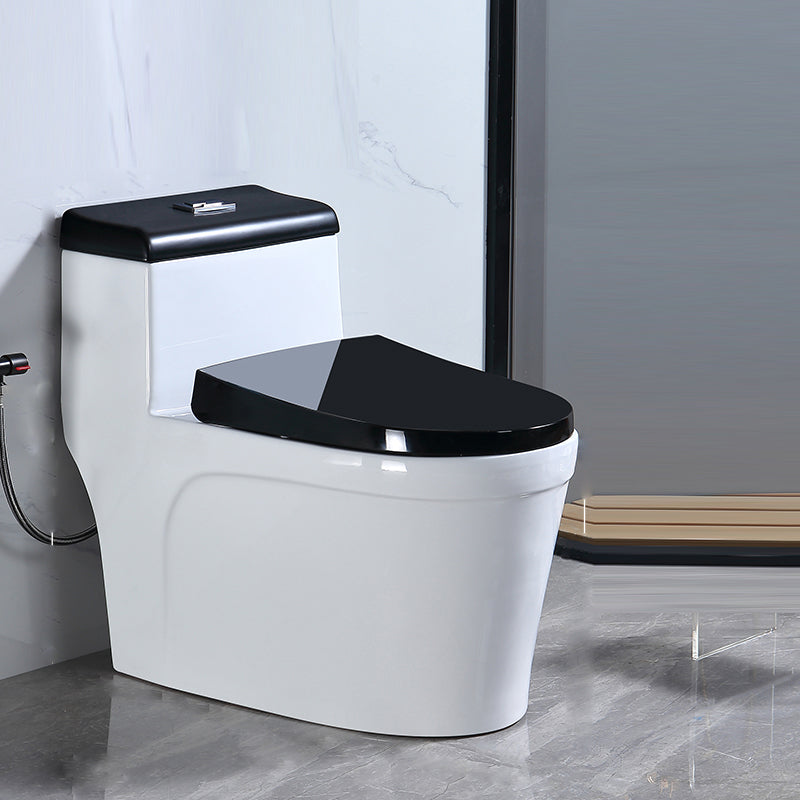 Floor Mounted Urine Toilet One Piece Toilet Modern Single Flush Toilet Bowl