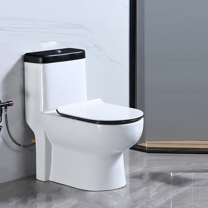 Floor Mounted Urine Toilet One Piece Toilet Modern Single Flush Toilet Bowl
