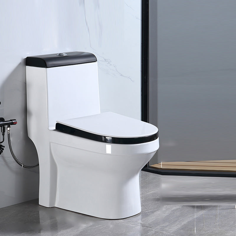 Floor Mounted Urine Toilet One Piece Toilet Modern Single Flush Toilet Bowl
