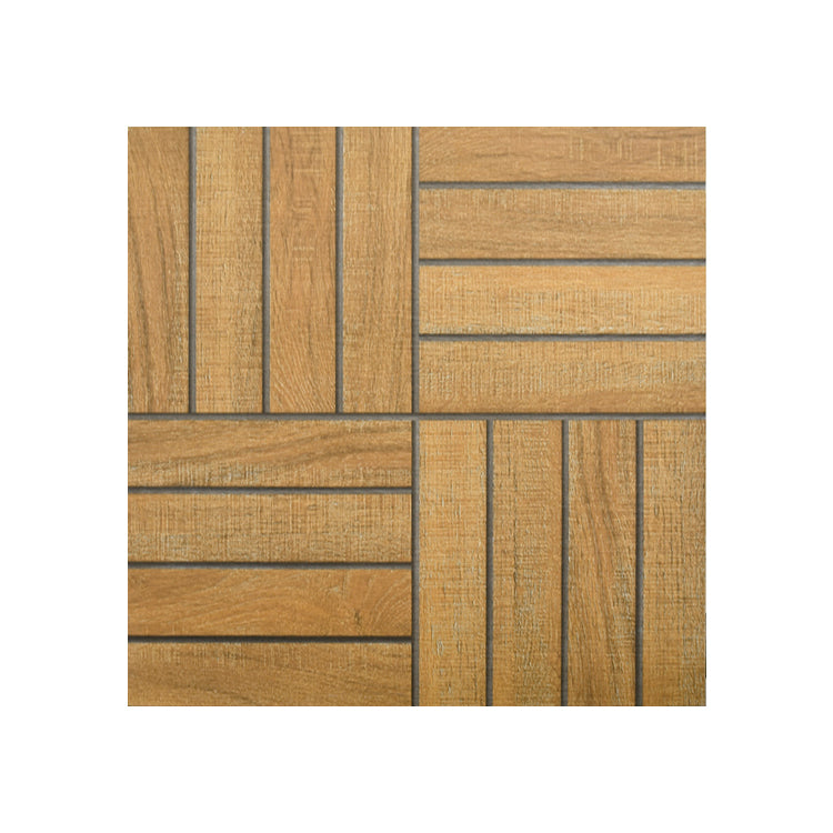 Outdoor Deck Tiles Composite Snapping Stripe Wooden Deck Tiles