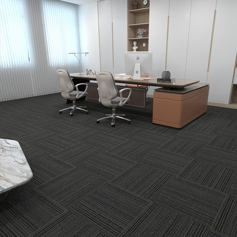 Modern Carpet Tiles Self Adhesive Multi Level Loop Stain Resistant Carpet Tile