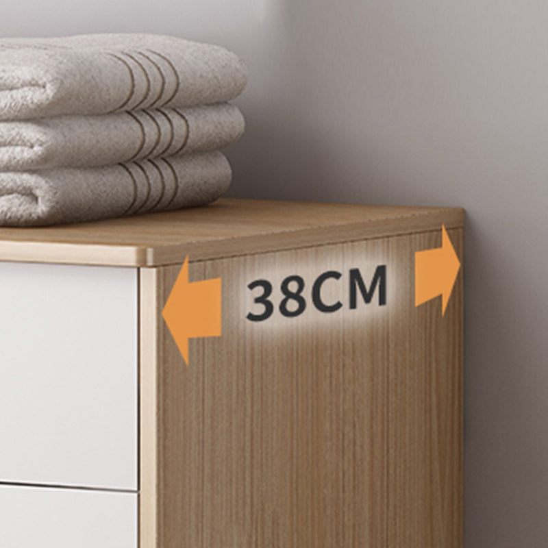 Wooden Storage Chest Ultra Modern 14.82 Inch Width Storage Chest Dresser