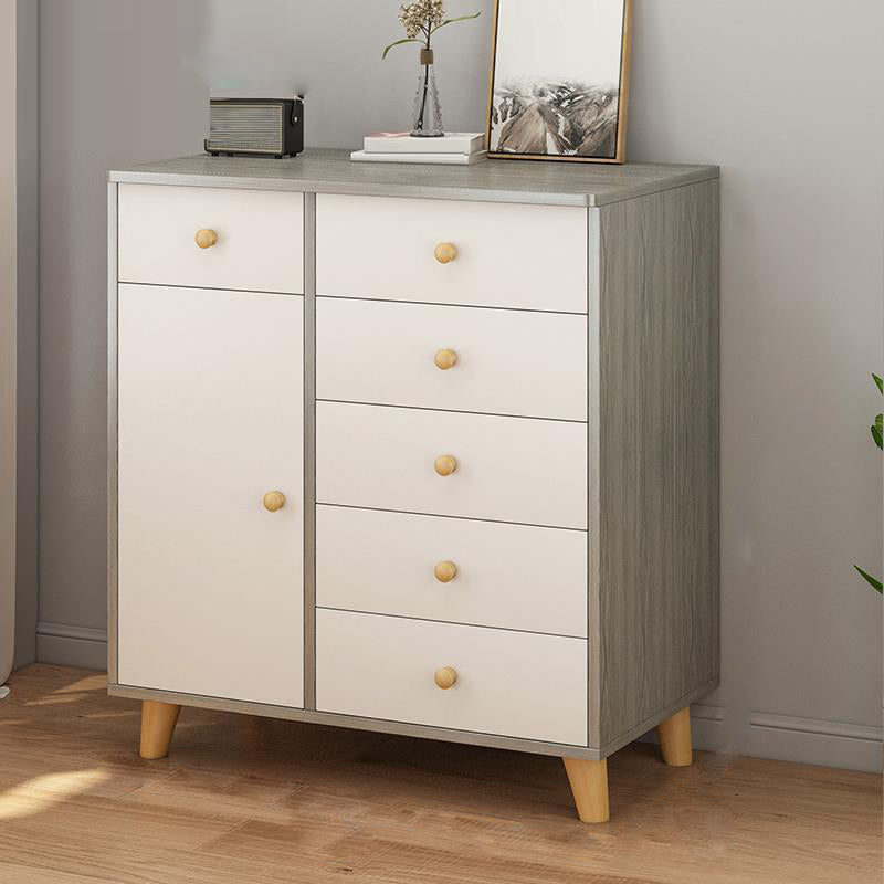 Wooden Storage Chest Ultra Modern 14.82 Inch Width Storage Chest Dresser