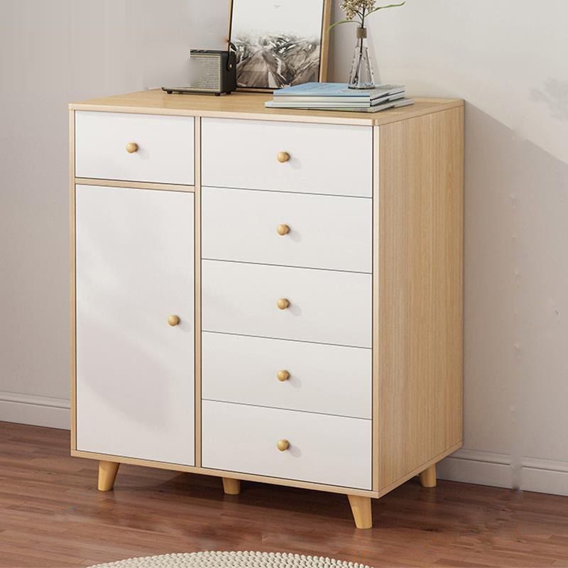 Wooden Storage Chest Ultra Modern 14.82 Inch Width Storage Chest Dresser