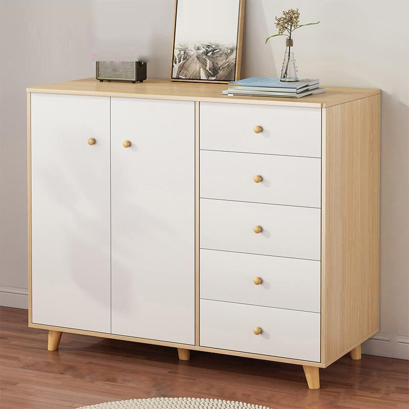 Wooden Storage Chest Ultra Modern 14.82 Inch Width Storage Chest Dresser