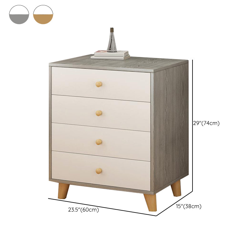 Wooden Storage Chest Ultra Modern 14.82 Inch Width Storage Chest Dresser