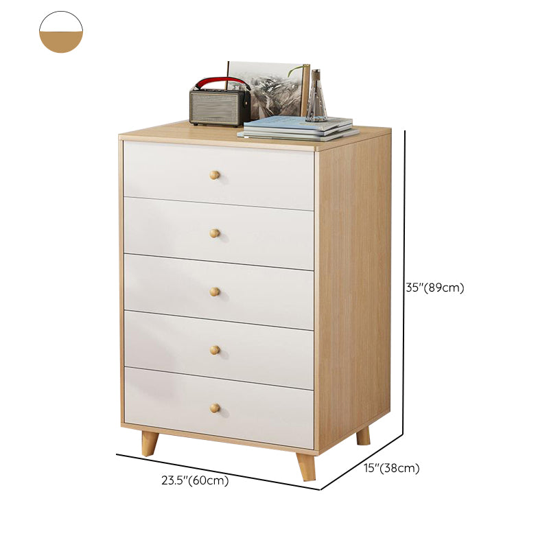 Wooden Storage Chest Ultra Modern 14.82 Inch Width Storage Chest Dresser