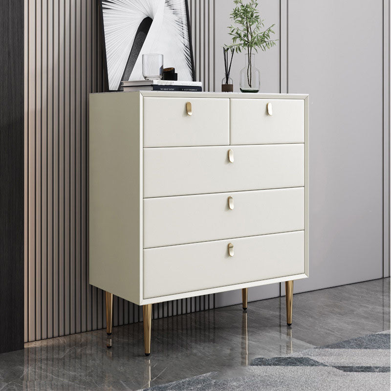 Classic Glam Storage Chest Stone Dresser with 5/6/7/9 Drawers