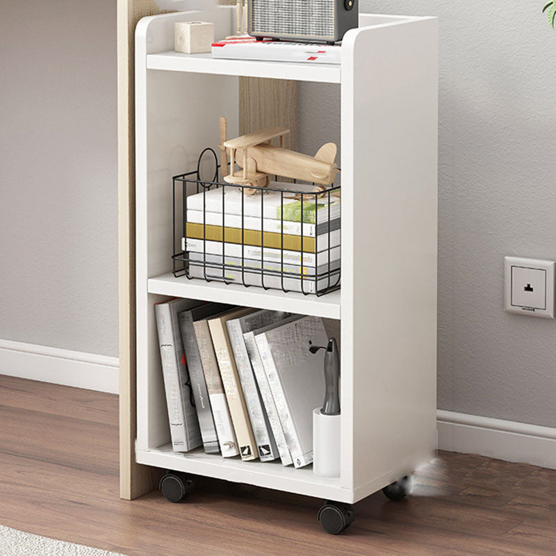 Engineered Wood Standard Bookcase Scandinavian Open Back Bookshelf
